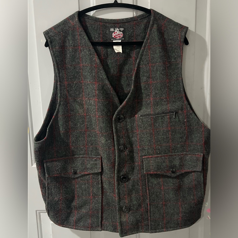 Johnson Woolen Mills Vest